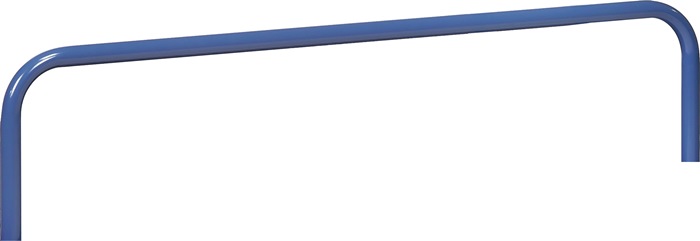 Einsteckbügel L1600xH300mm STA brillantblau f.Plattenwagen/-Ständer