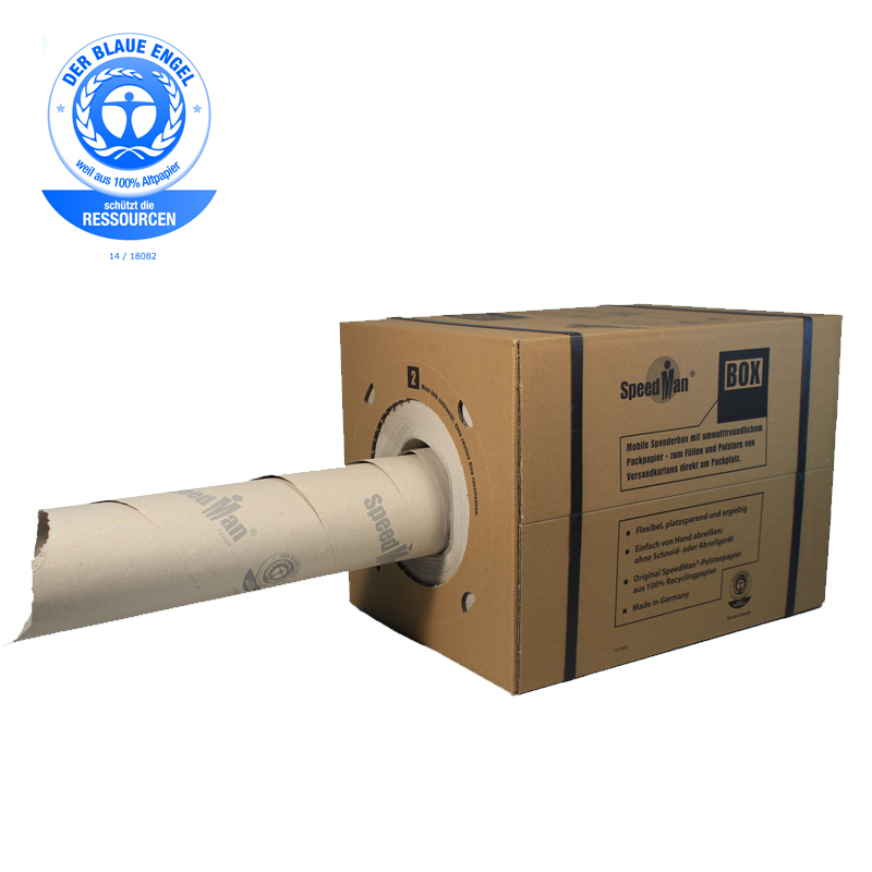 SpeedMan Box Polstermaterial, 450 m Länge, 70 g/m2, 12,5kg/Karton