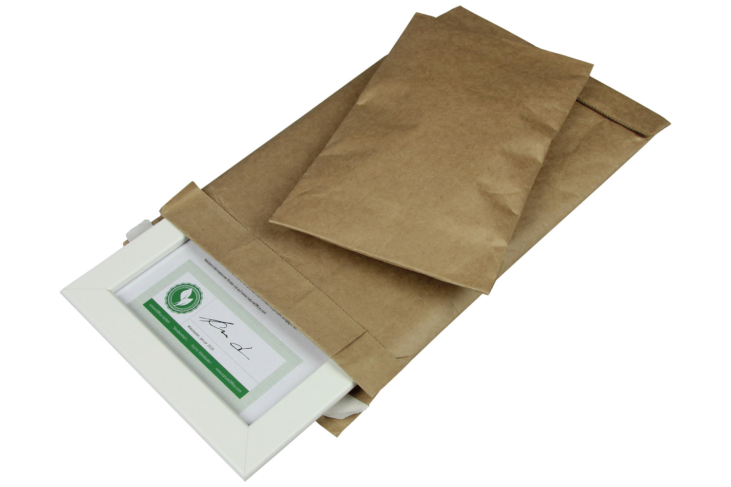 Papierpolstertaschen, 195x280mm, Innenmaß, 210x280mm, Außenmaß, PADDED BAGS