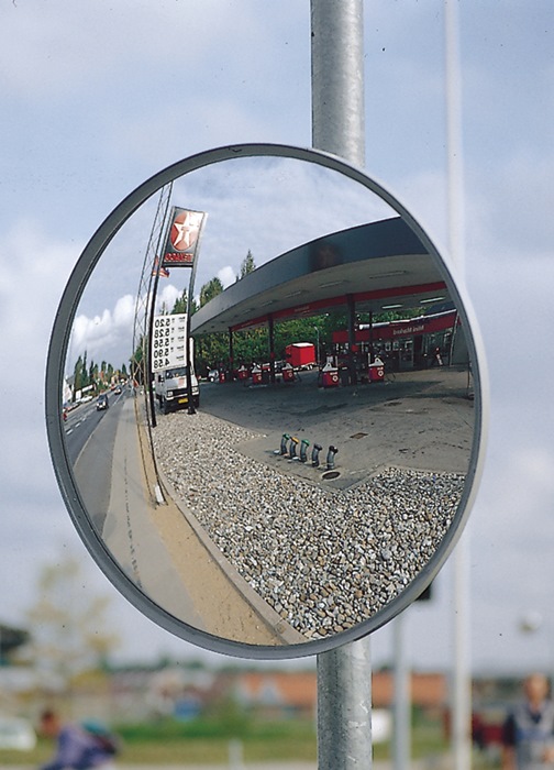Spiegel D.600mm Acryl f.2 Richtungen 8m