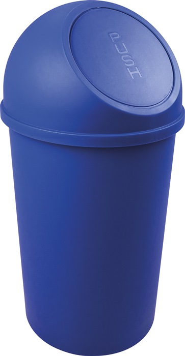 Abfallbehälter H615xØ312mm 25l blau HELIT