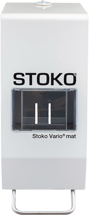 Spender Stoko Vario mat H322xB126xT140ca.mm 1l,2ll weiß STOKO